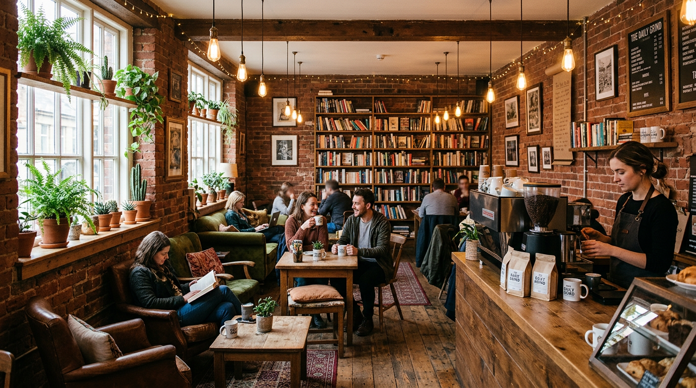 Интерьер кофейни